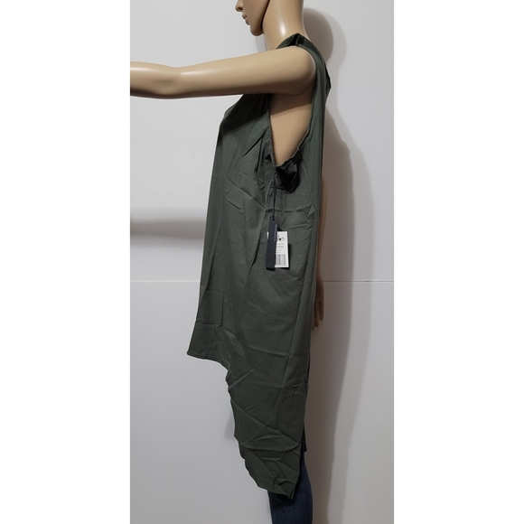 New Widow Women's M Downtown Tail Tank Olive Green - Picture 3 of 7